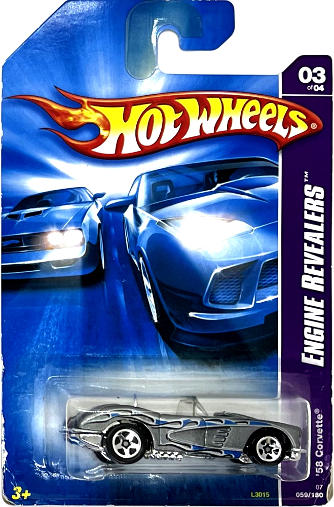 Hot Wheels - '58 Corvette Silver (C9)