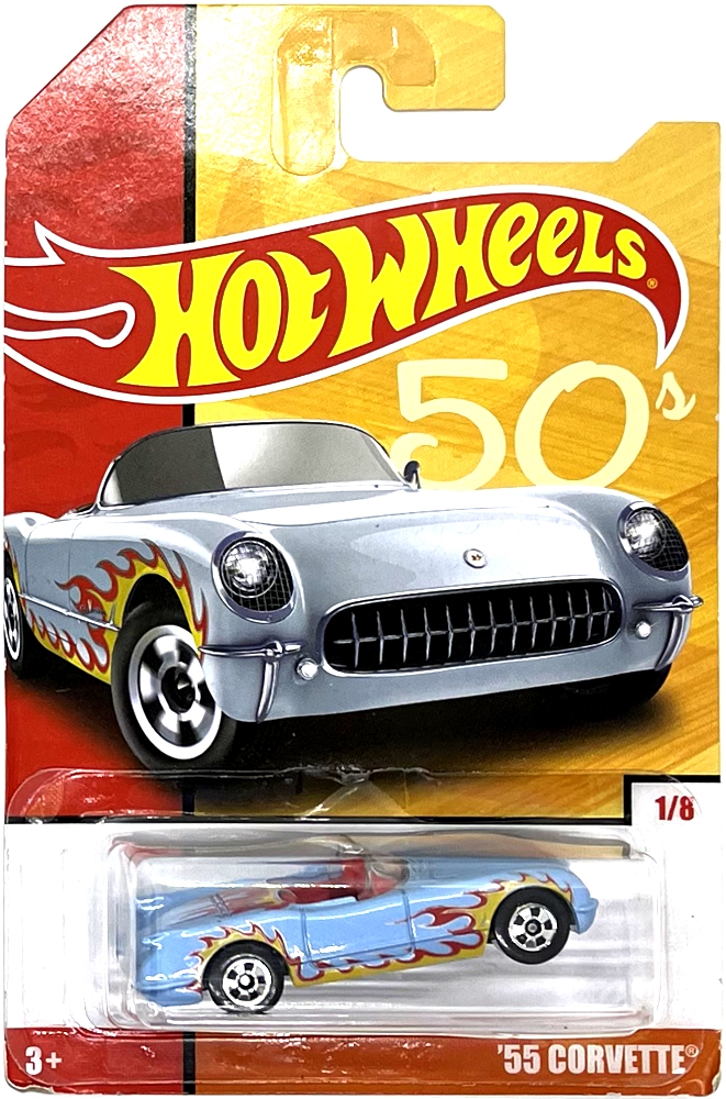 Hot Wheels - '55 Corvette Lightblue (C9)