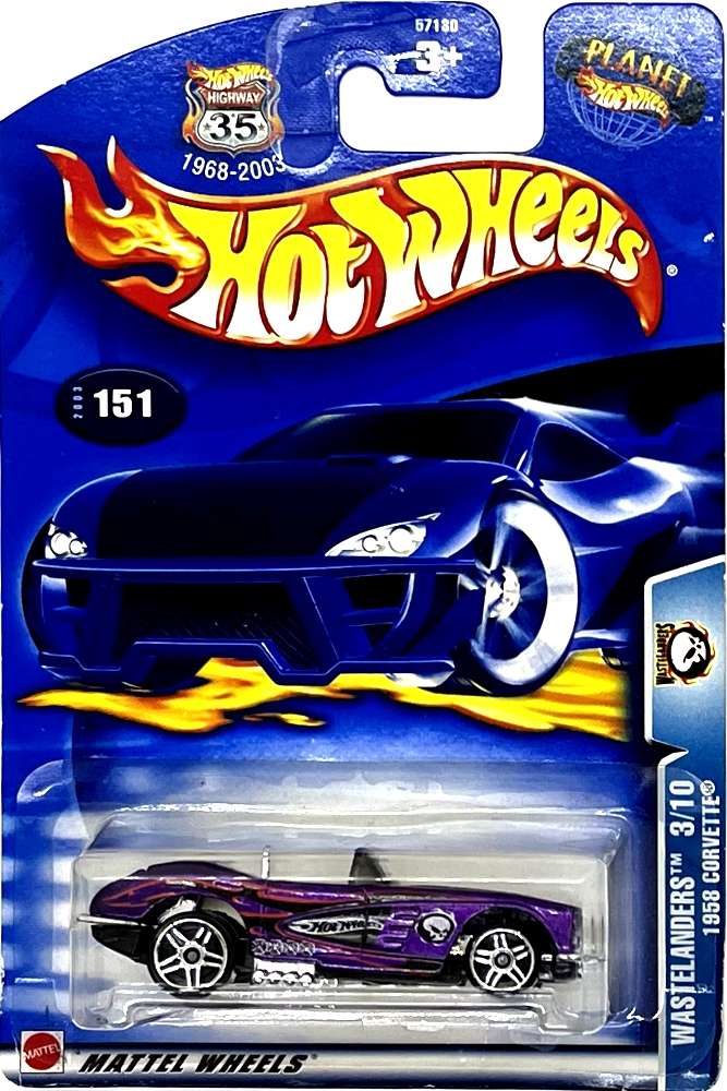 Hot Wheels - 1958 Corvette Violet (C9)