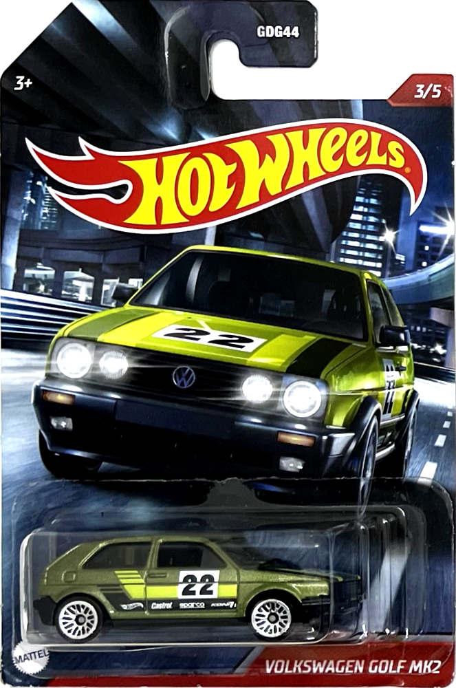 Hot Wheels - Volkswagen Golf MK2 Green (C9)