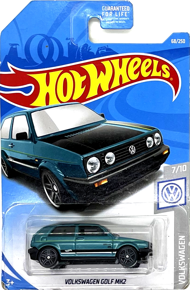 Hot Wheels - Volkswagen Golf MK2 Darkturquoise (C9)