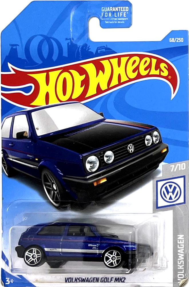 Hot Wheels - Volkswagen Golf MK2 Darkblue (C9)