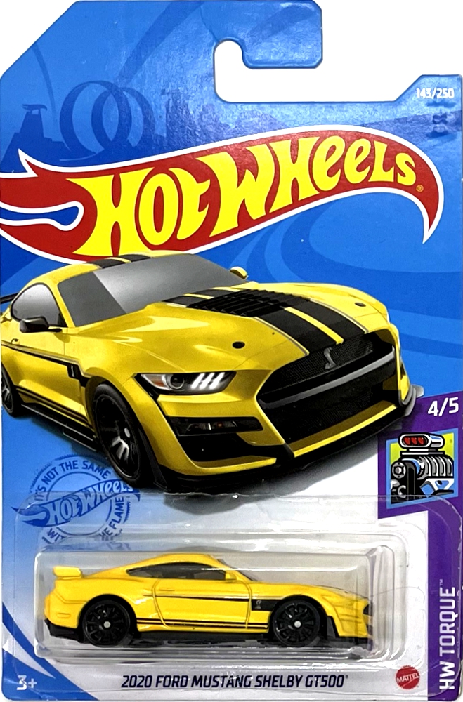 Hot Wheels - 2020 Ford Mustang Shelby GT500 Yelow (C9)