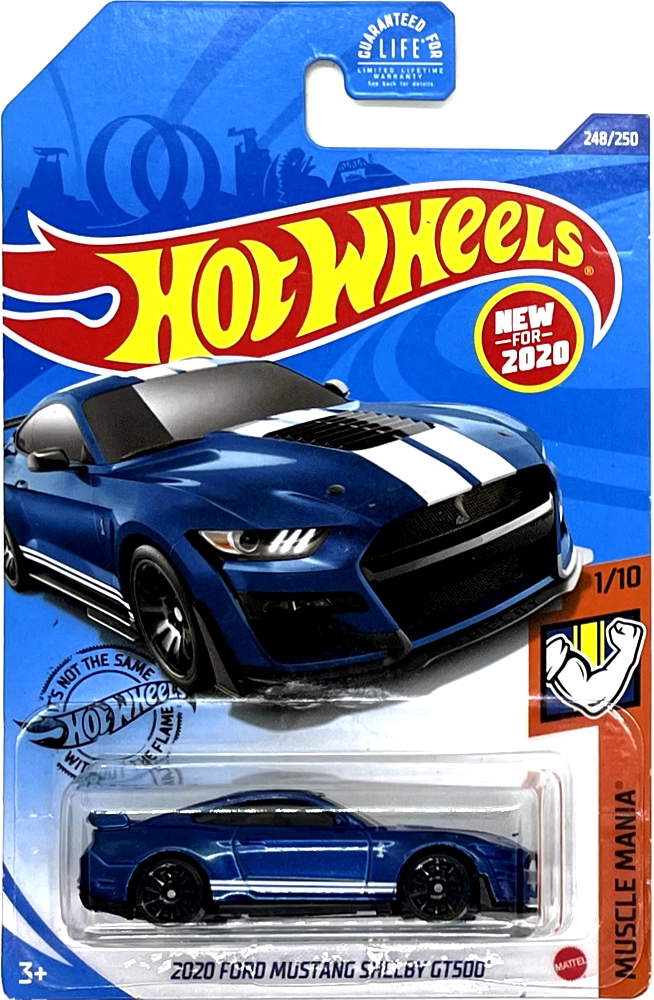 Hot Wheels - 2020 Ford Mustang Shelby GT500 Blue (C9)