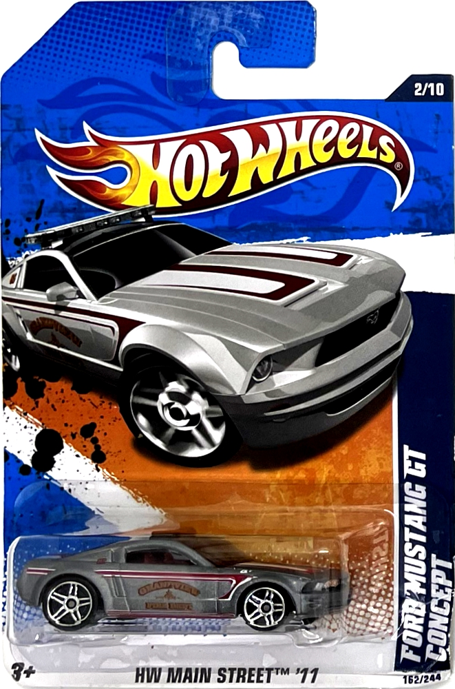Hot Wheels - Ford Mustang GT Concept Silver (C9)