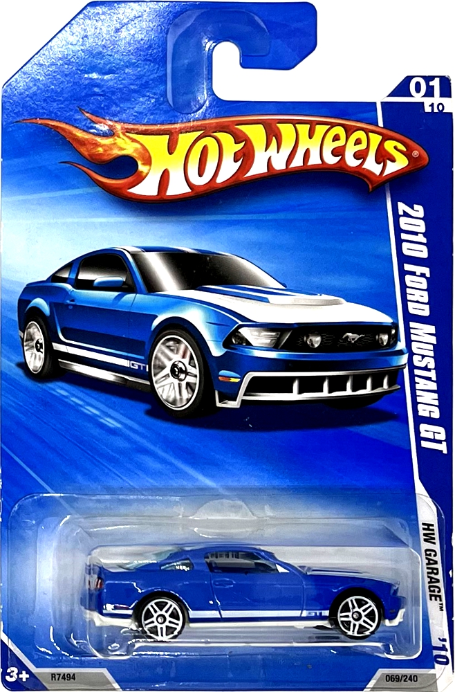 Hot Wheels - 2010 Ford Mustang GT Lightblue (C9)