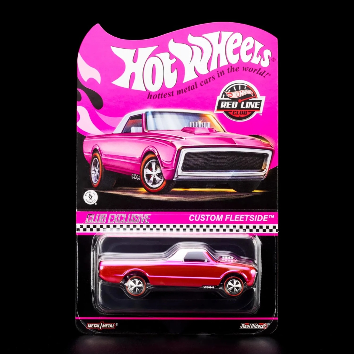 Hot Wheels - RLC Exclusive 2022 Pink Editions Custom Fleetside - Pink