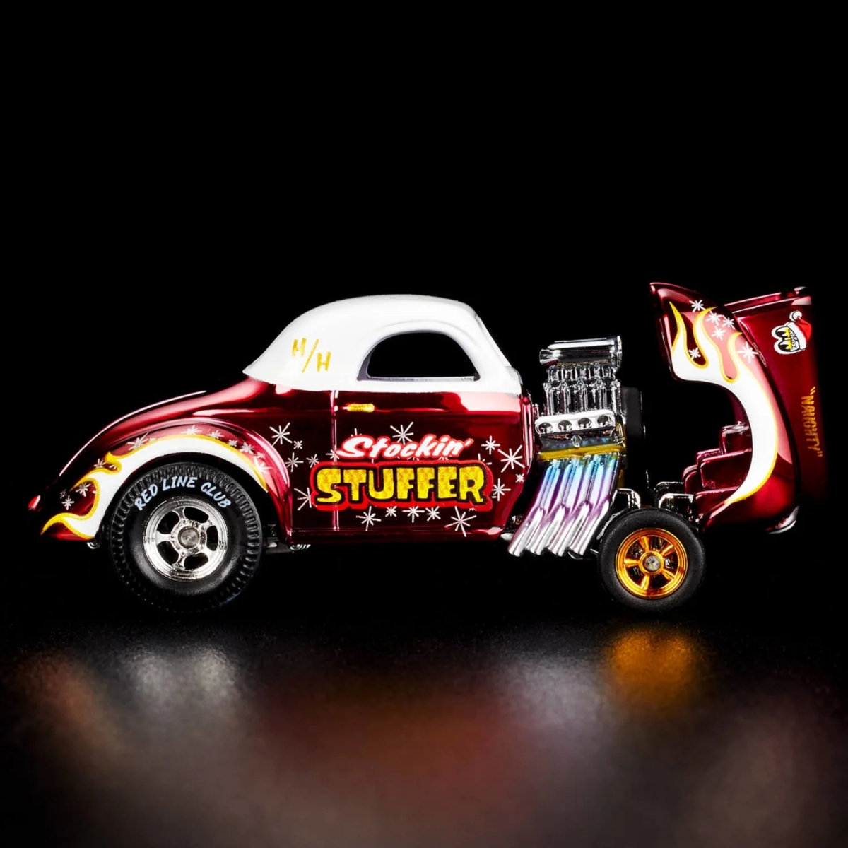 Hot Wheels - RLC Exclusive ’41 Willys Gasser Holiday Car - Oxblood