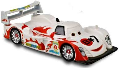 Cars 2 (Auta 2) - Race Day Fan (Shu+Francesco+McQueen+Mama Bernoulli)