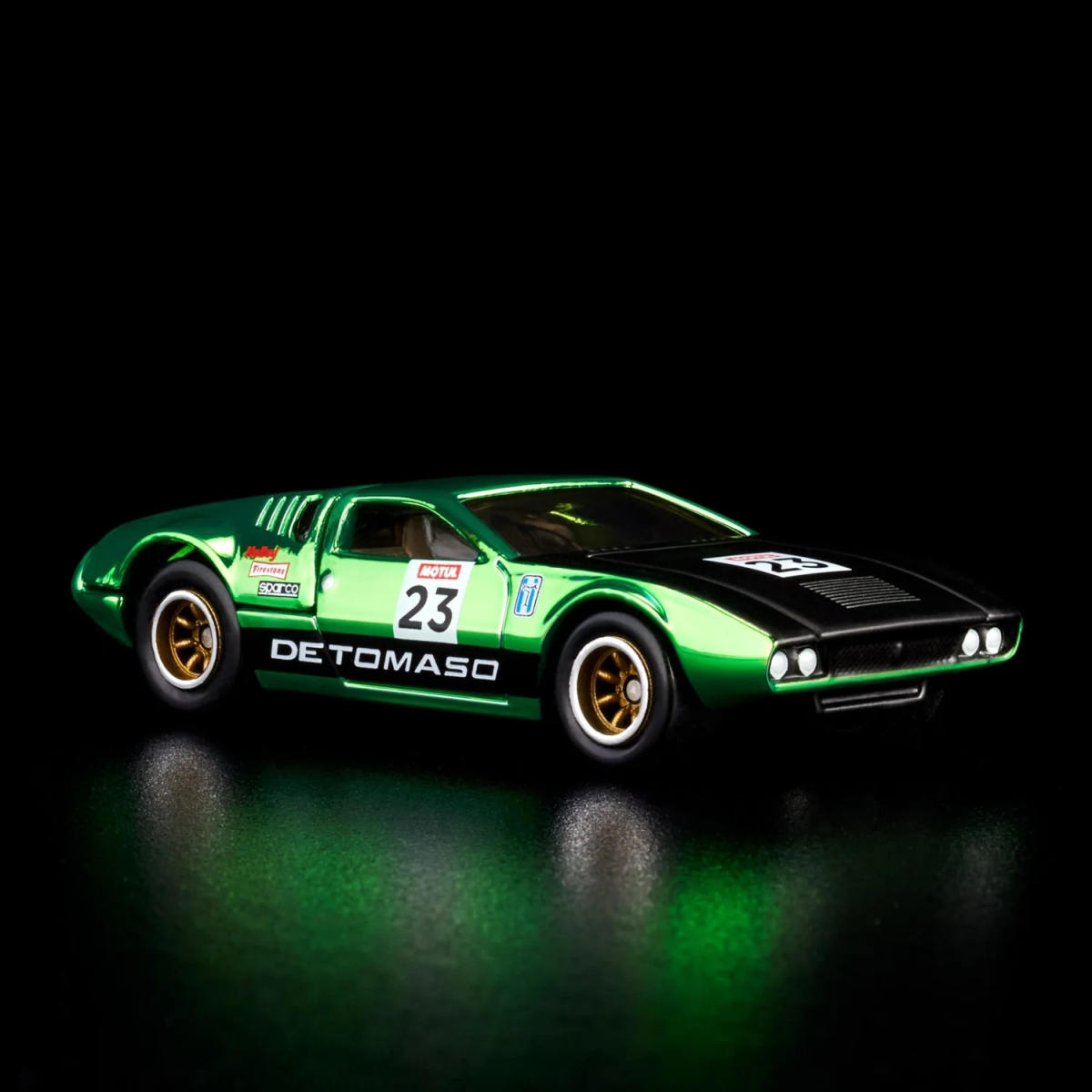 Hot Wheels - RLC Exclusive 1971 De Tomaso Mangusta - Light green