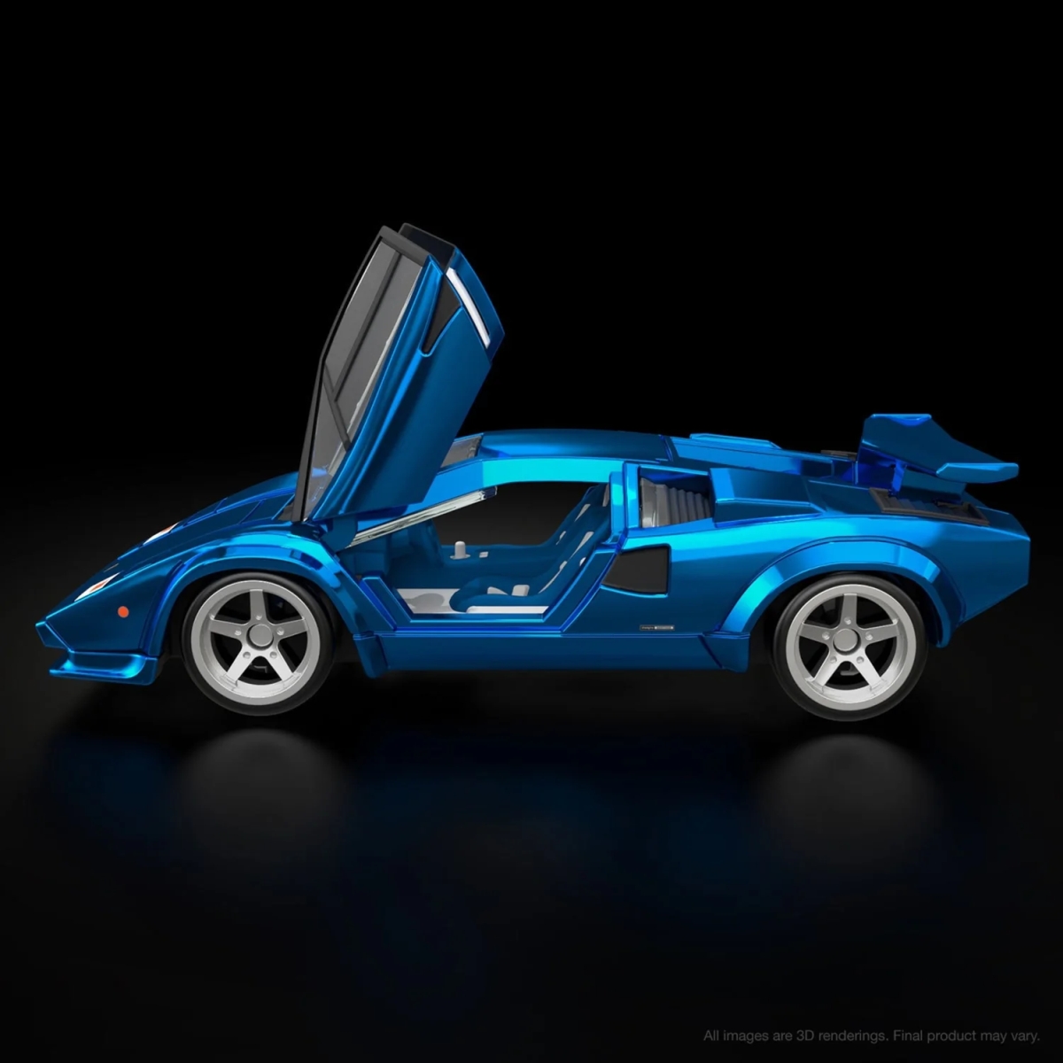 Hot Wheels - RLC sELECTIONs ’82 Lamborghini Countach LP 500 S - Spectraflame ice blue