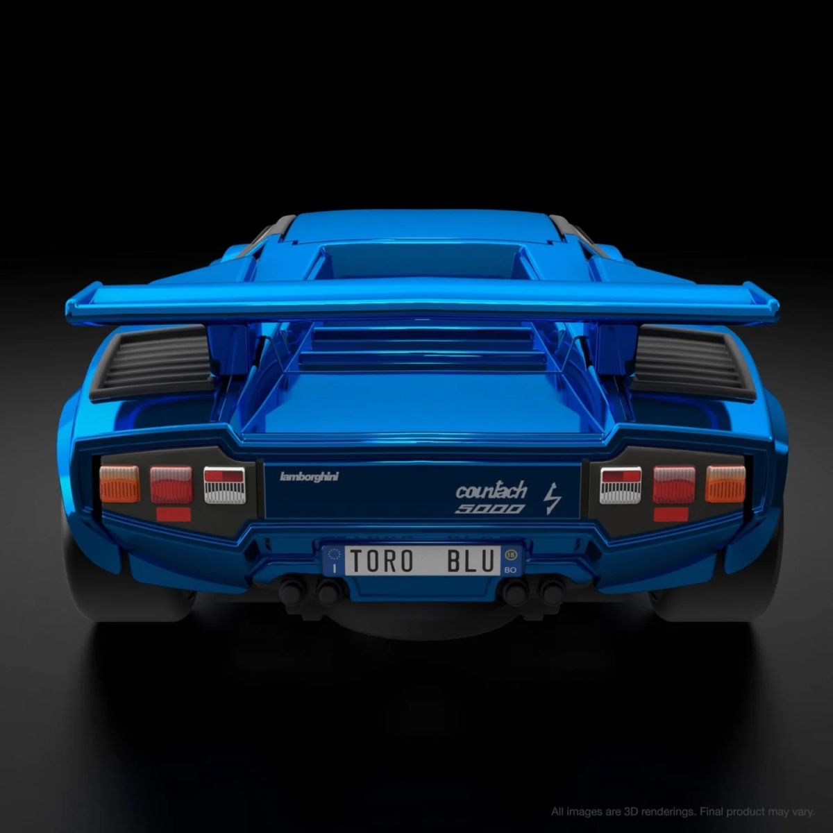 Hot Wheels - RLC sELECTIONs ’82 Lamborghini Countach LP 500 S - Spectraflame ice blue