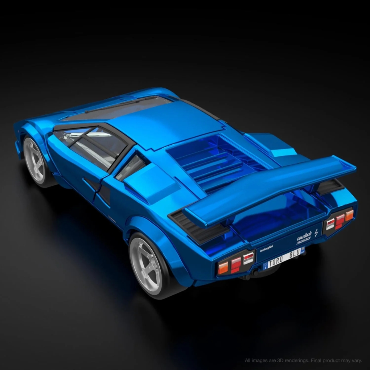 Hot Wheels - RLC sELECTIONs ’82 Lamborghini Countach LP 500 S - Spectraflame ice blue