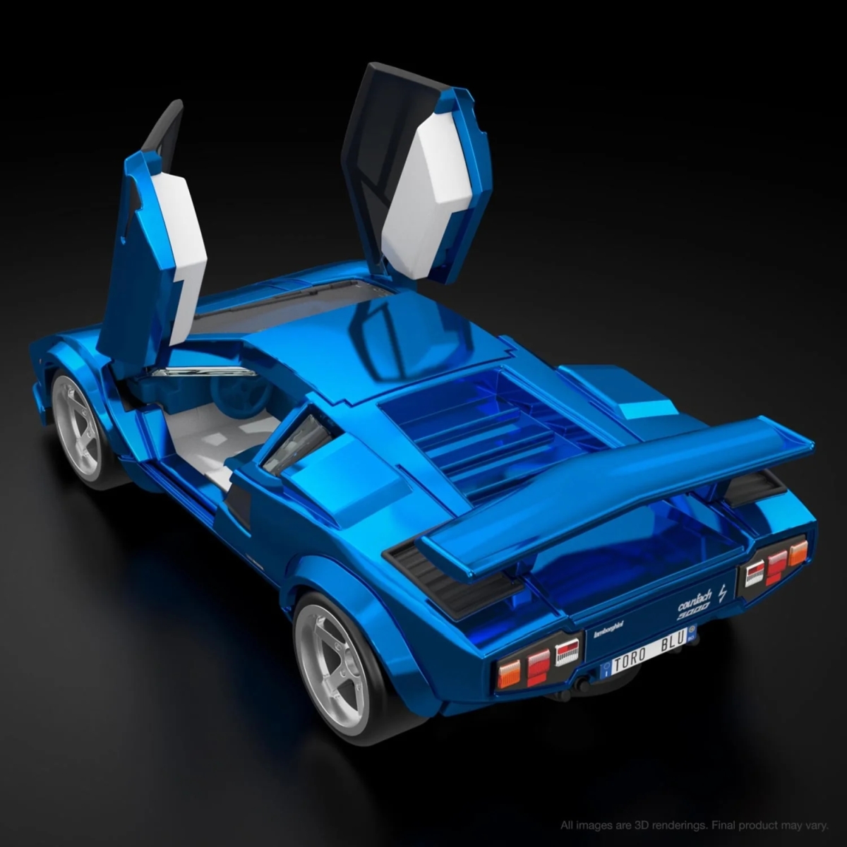 Hot Wheels - RLC sELECTIONs ’82 Lamborghini Countach LP 500 S - Spectraflame ice blue