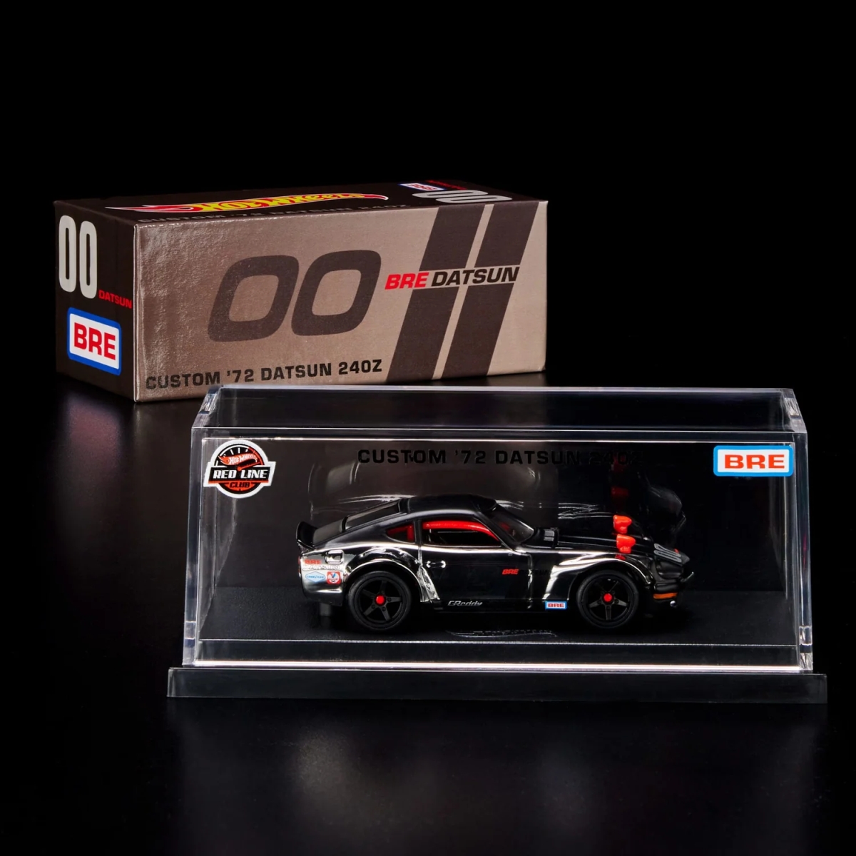 Hot Wheels - RLC Exclusive Custom ’72 Datsun 240Z - Spectraflame Shadowchrome HNL17