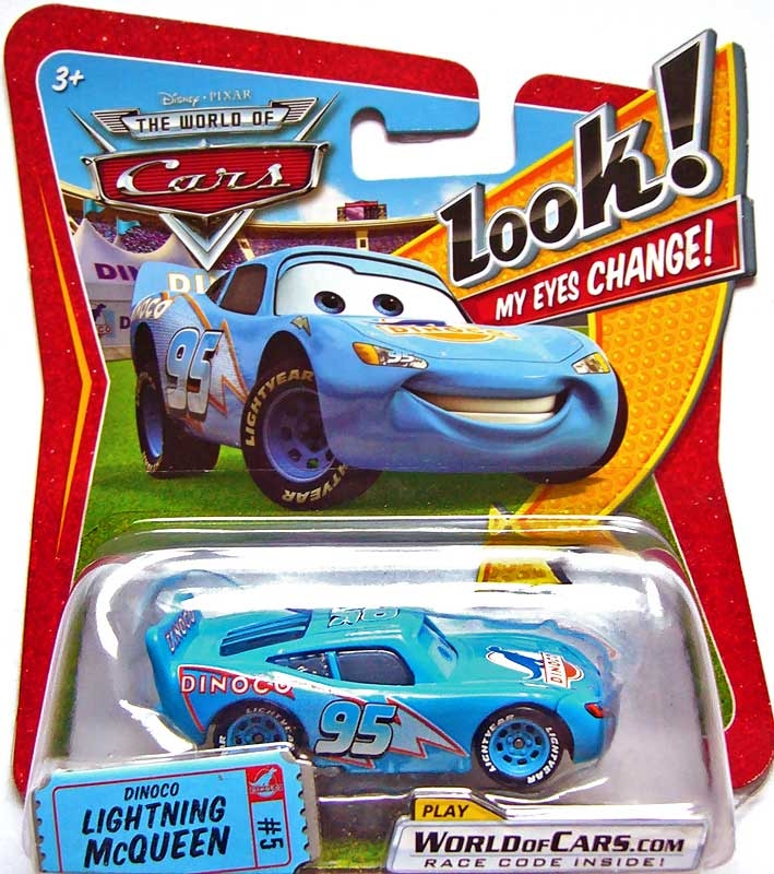 Cars (Auta) - Dinoco Lightning McQueen (Blesk) - Look My Eyes Change (mrkací) - The World Of Cars