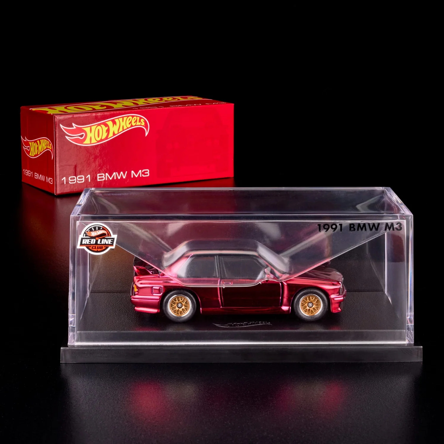 Hot Wheels - RLC Exclusive 1991 BMW M3 - Spectraflame red