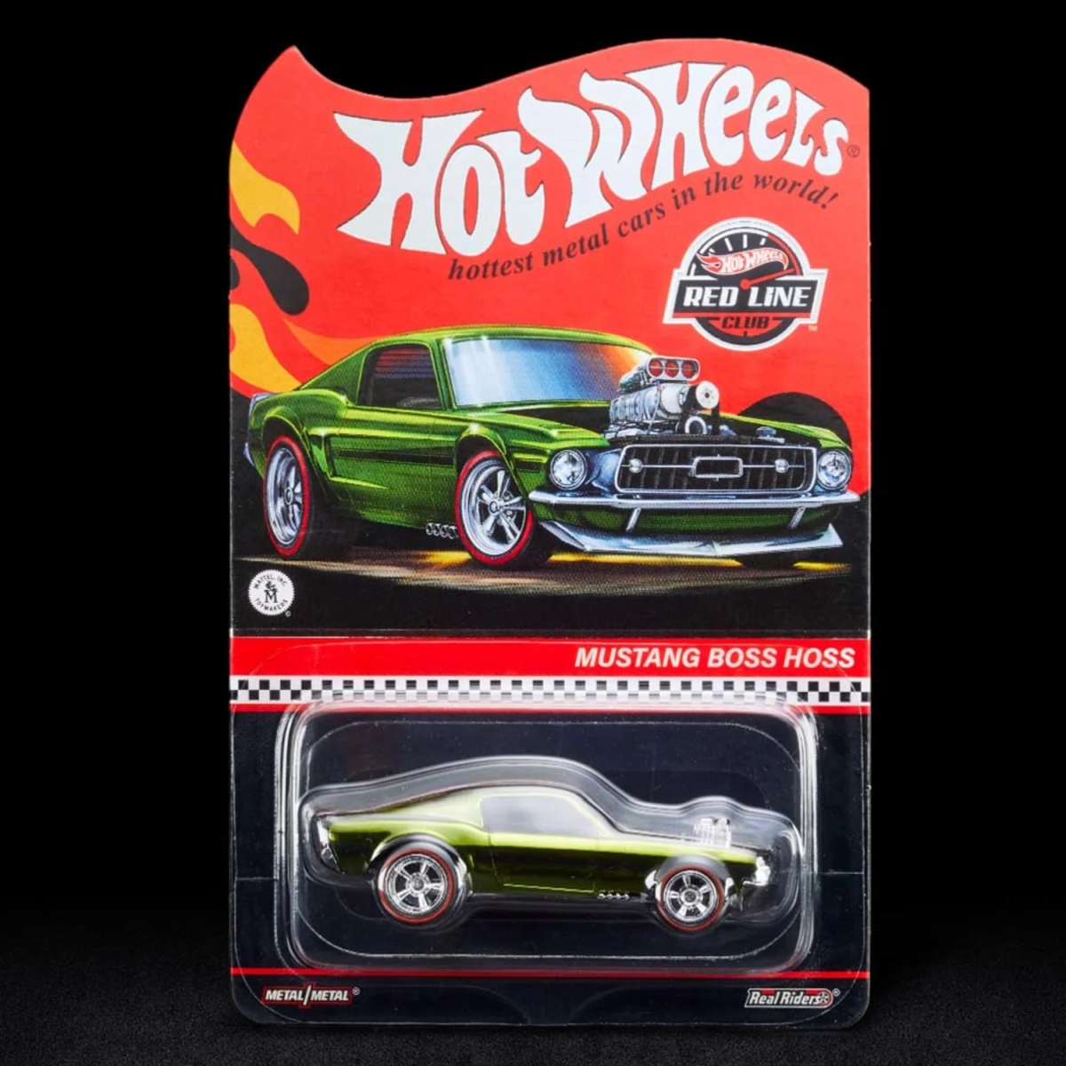 Hot Wheels - RLC Exclusive Mustang Boss Hoss Green