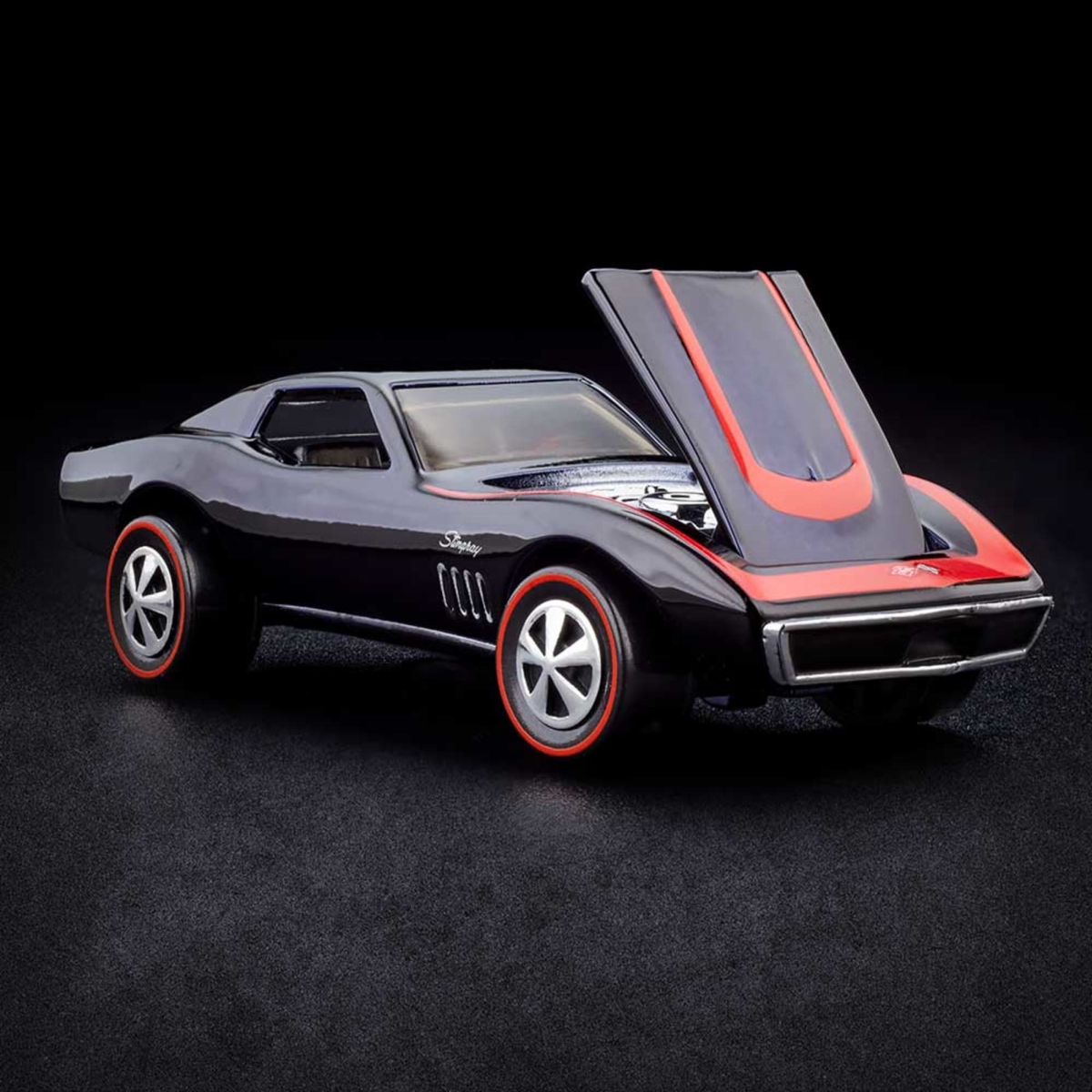 Hot Wheels - RLC Exclusive Custom Corvette Black