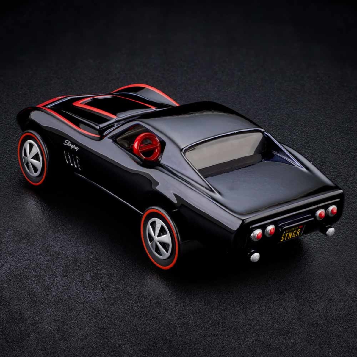 Hot Wheels - RLC Exclusive Custom Corvette Black