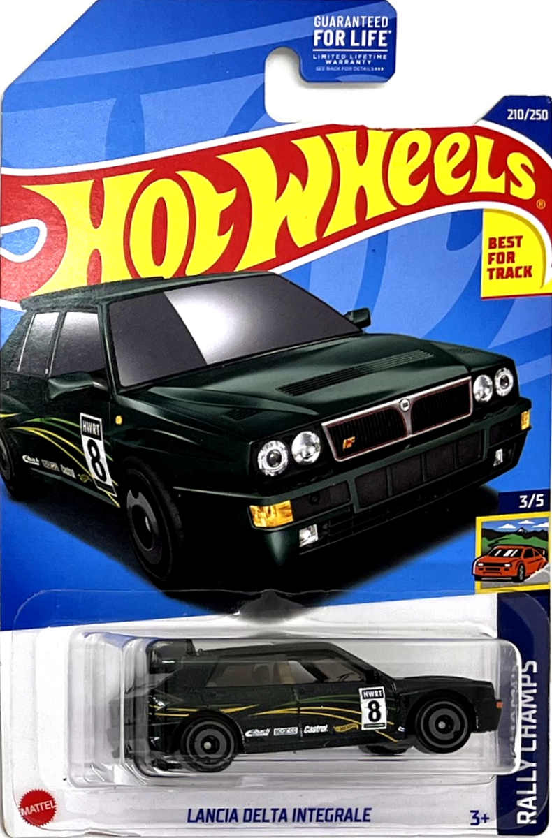 Hot Wheels - Lancia Delta Integrale DarkGreen (E1)