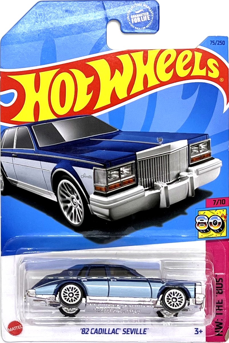 Hot Wheels - '82 Cadillac Seville Blue (E1)