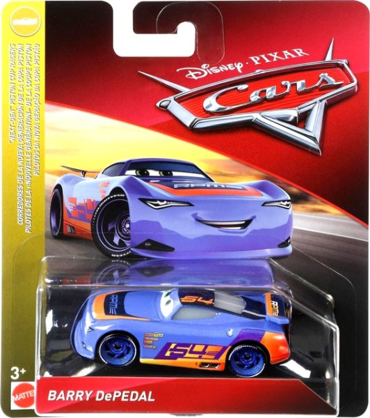 Cars 3 (Auta 3) - Barry DePedal Nr. 64 - poškozený obal