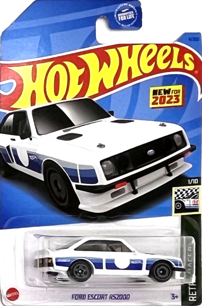 Hot Wheels - Ford Escort RS2000 White (E1)