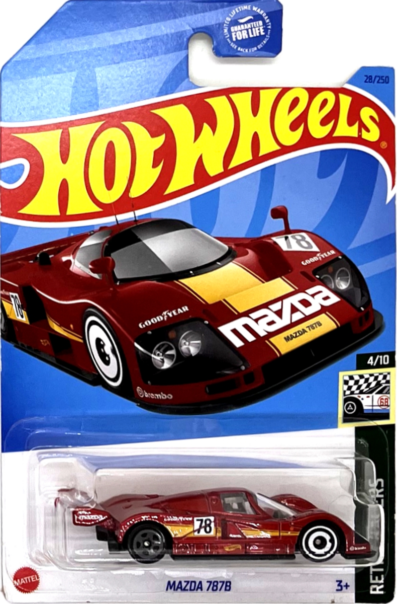 Hot Wheels - Mazda 787B DarkRed (E1)