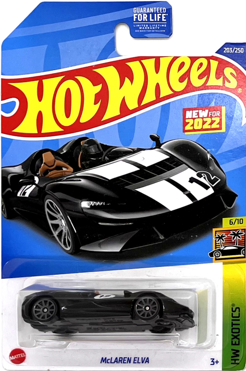 Hot Wheels - McLaren Elva Black (E1)