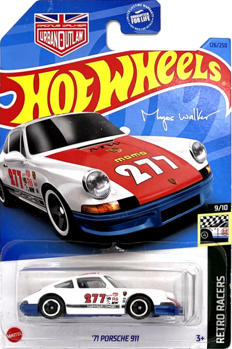 Hot Wheels - '71 Porsche 911 White (E1)