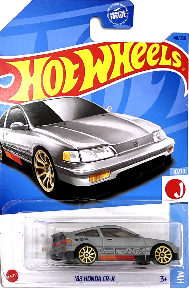 Hot Wheels - '88 Honda CR-X Silver (E1)