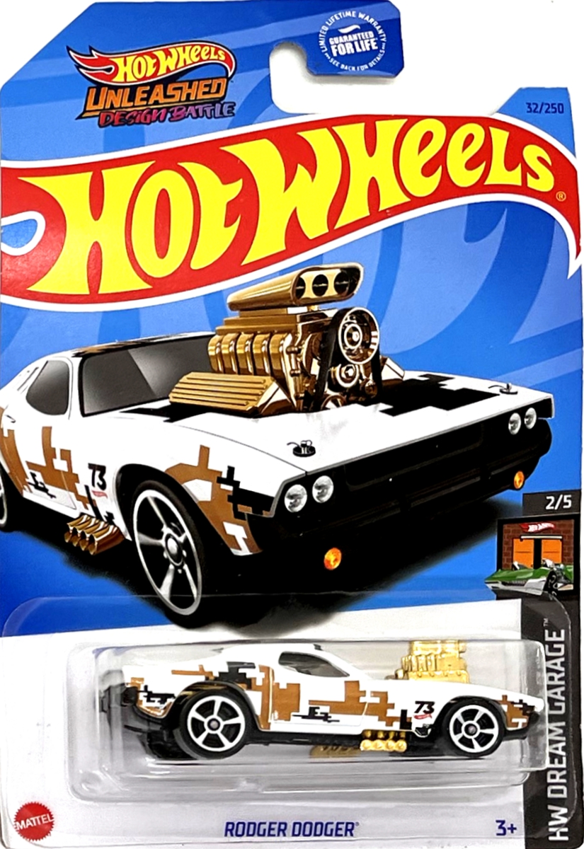 Hot Wheels - Rodger Dodger White (E2)