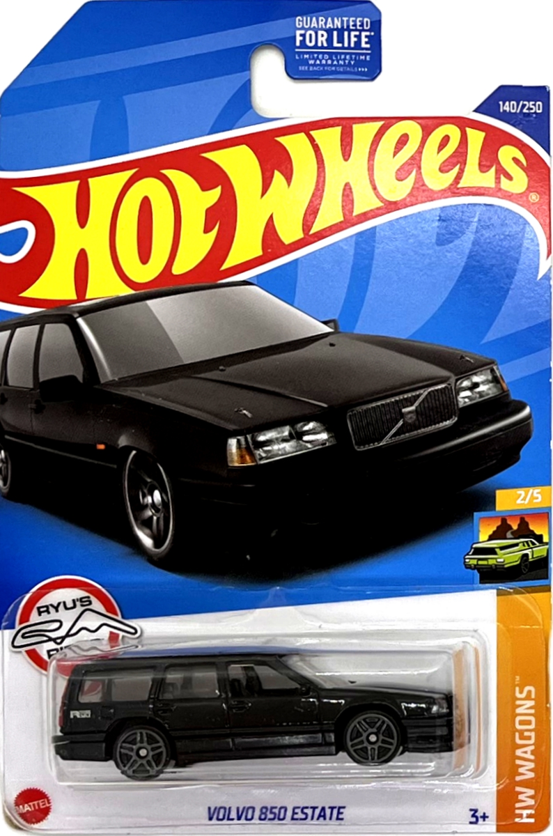 Hot Wheels - Volvo 850 Estate Black (E2)