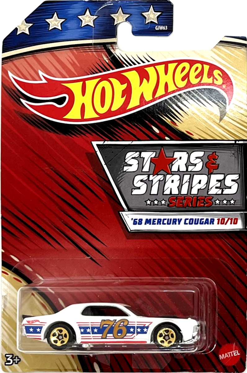 Hot Wheels - '68 Mercury Cougar White (E2)