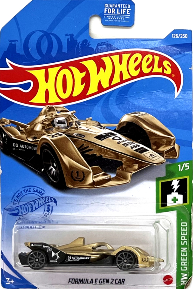 Hot Wheels - Formula E Gen 2 Car Gold (E2)
