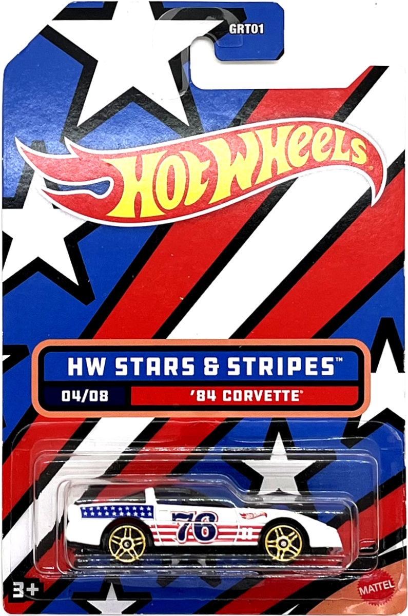 Hot Wheels - '84 Corvette White (E2)