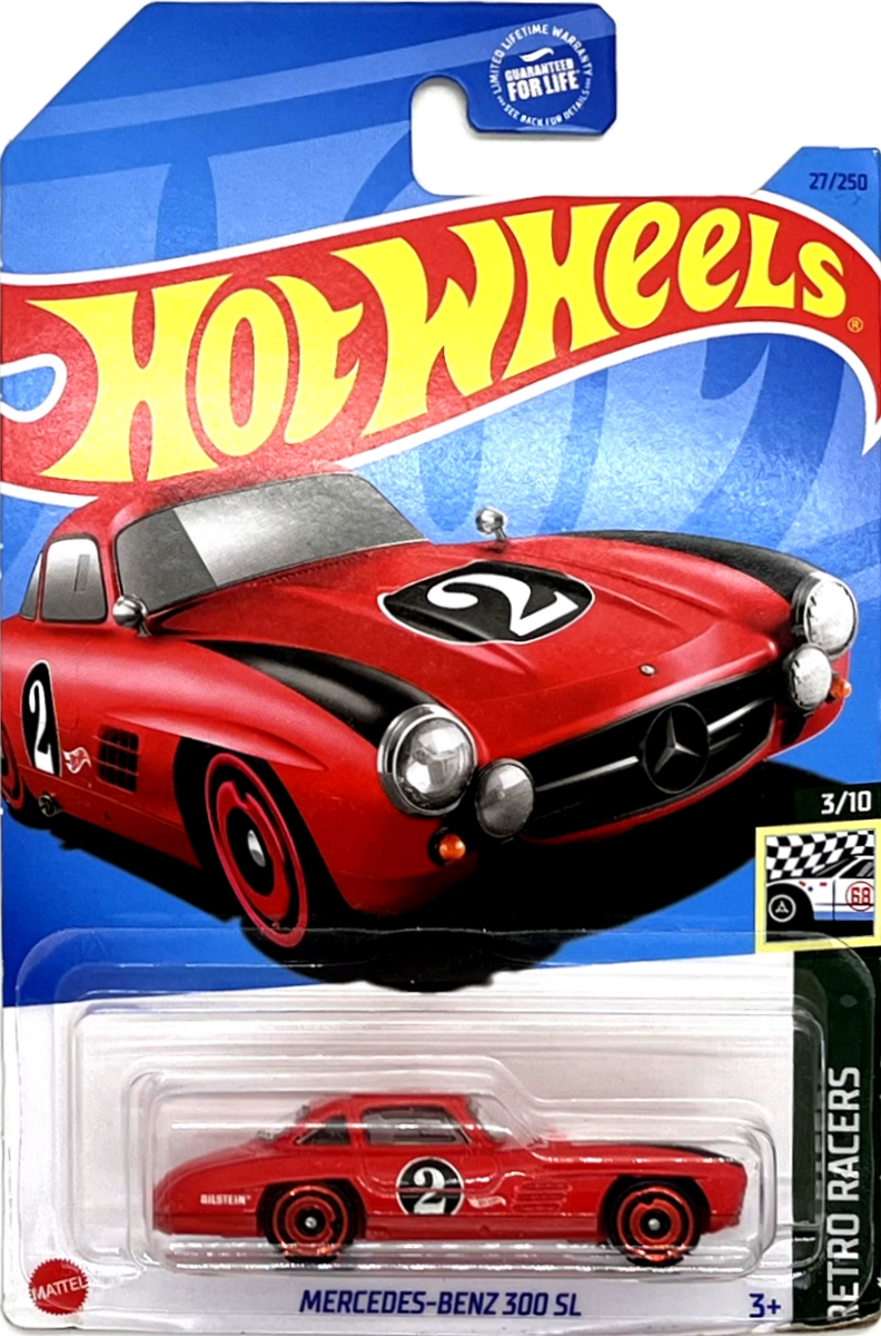 Hot Wheels - Mercedes-Benz 300 SL Red (E2)