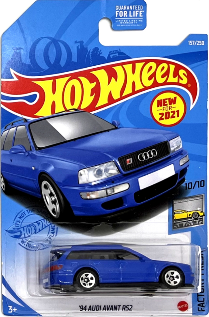 Hot Wheels - '94 Audi Avant RS2 Blue (E2)