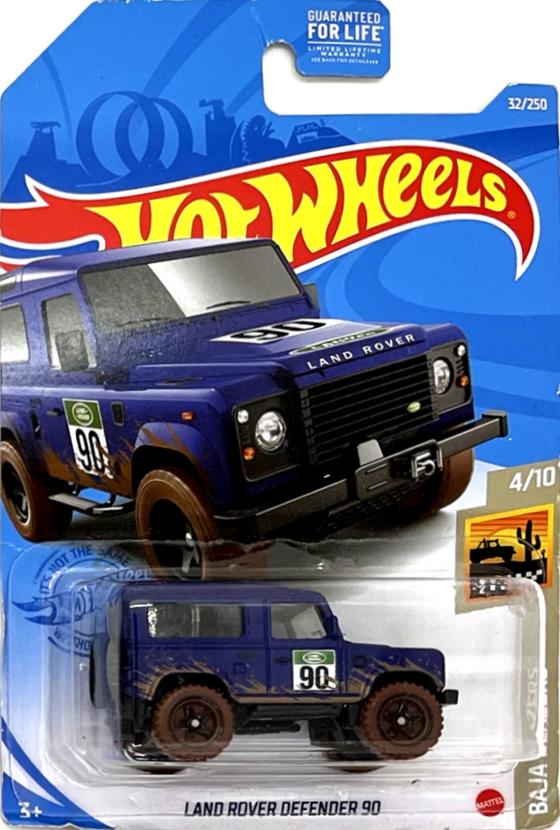 Hot Wheels - Land Rover Defender 90 DarkBlue (E2)