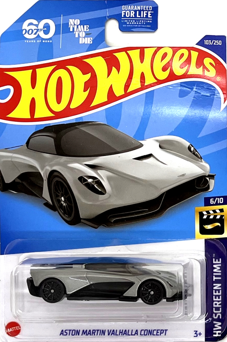 Hot Wheels - Aston Martin Valhalla Concept Silver (E2)