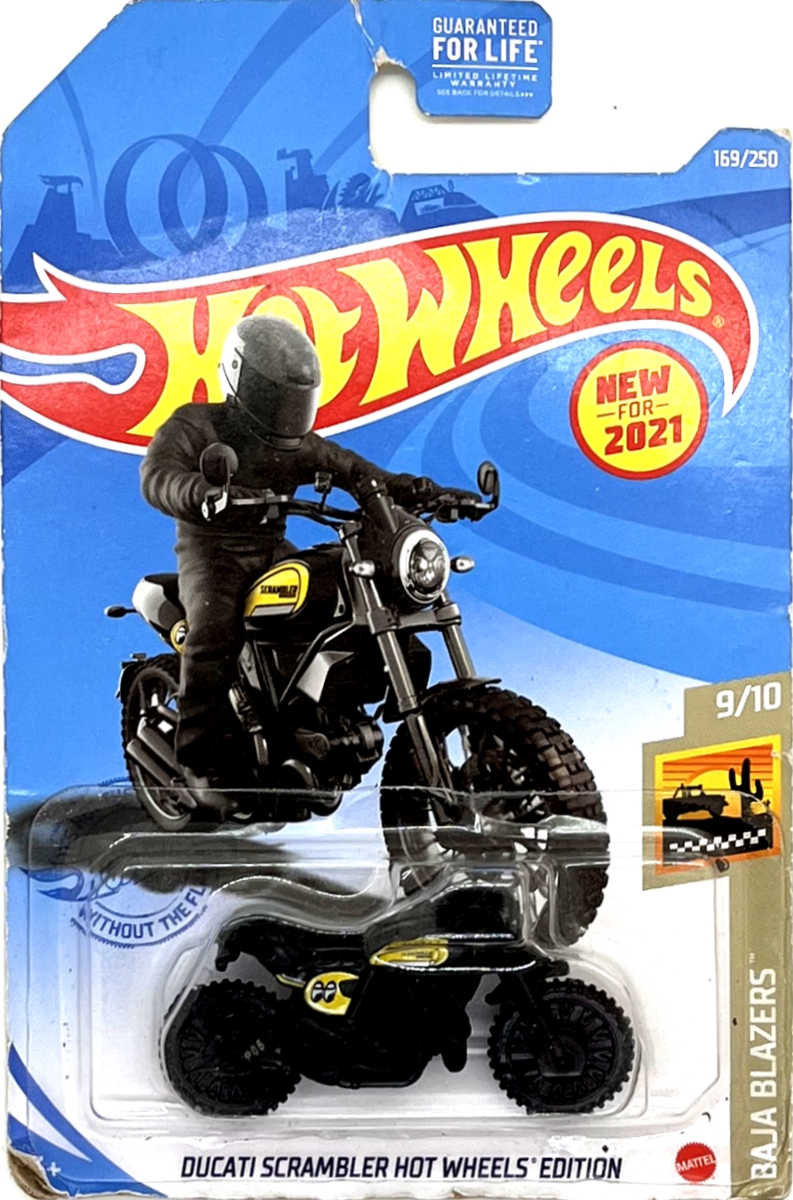 HOT WHEELS - Ducati Scrambler Hot Wheels Edition Black (E3)