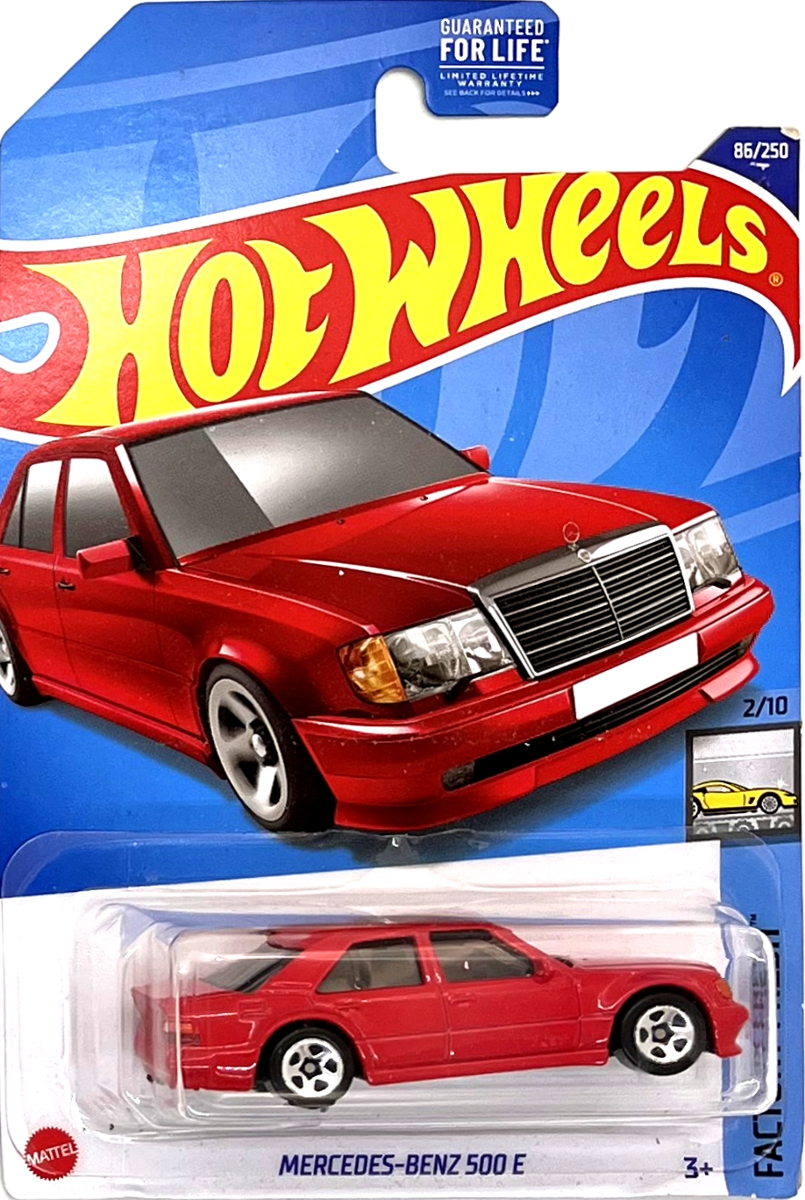 HOT WHEELS - Mercedes-Benz 500 E Red (E3)
