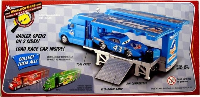 Cars (Auta) - Gray Hauler (King) - délka 23 cm
