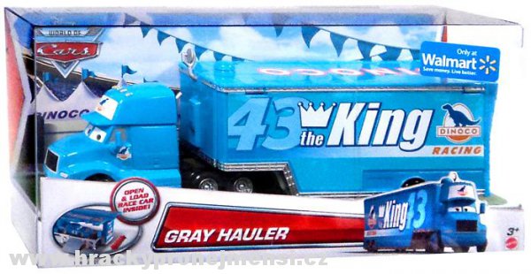 Cars (Auta) - Gray Hauler (King) - délka 23 cm
