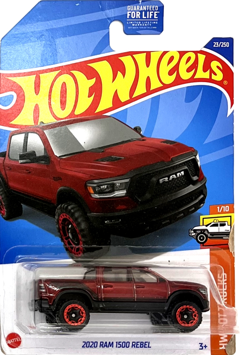 HOT WHEELS - 2020 RAM 1500 Rebel Burgundy (E3)
