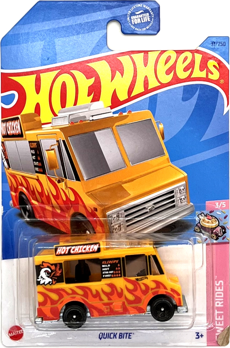 HOT WHEELS - Quick Bite Yellow (E3)
