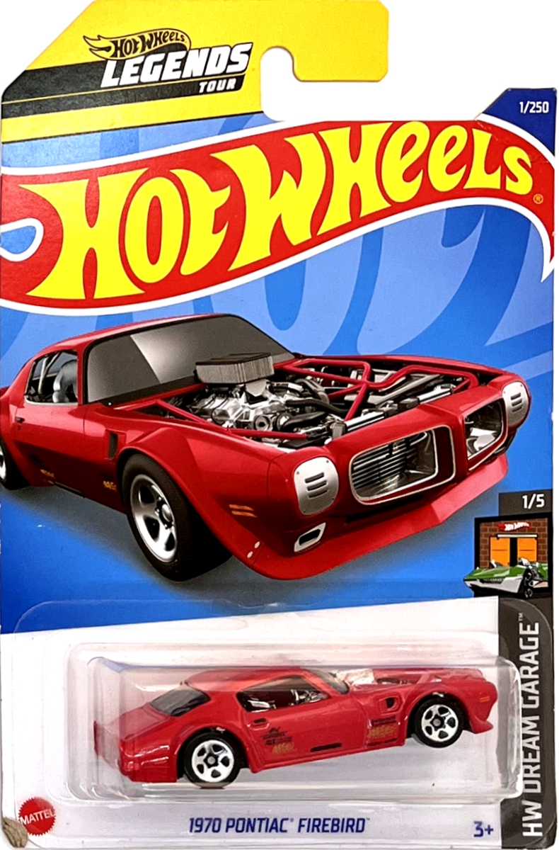 HOT WHEELS - 1970 Pontiac Firebird Red (E3)