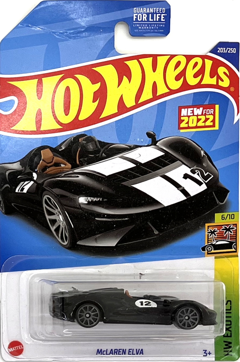 HOT WHEELS - McLaren Elva Black (E3)