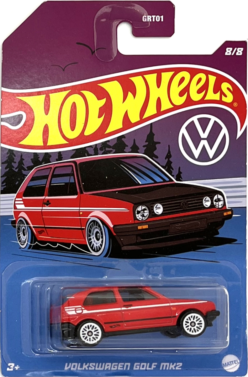 HOT WHEELS - Volkswagen Golf MK2 Red (E3)
